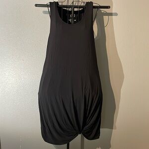 Ladies black tank dress